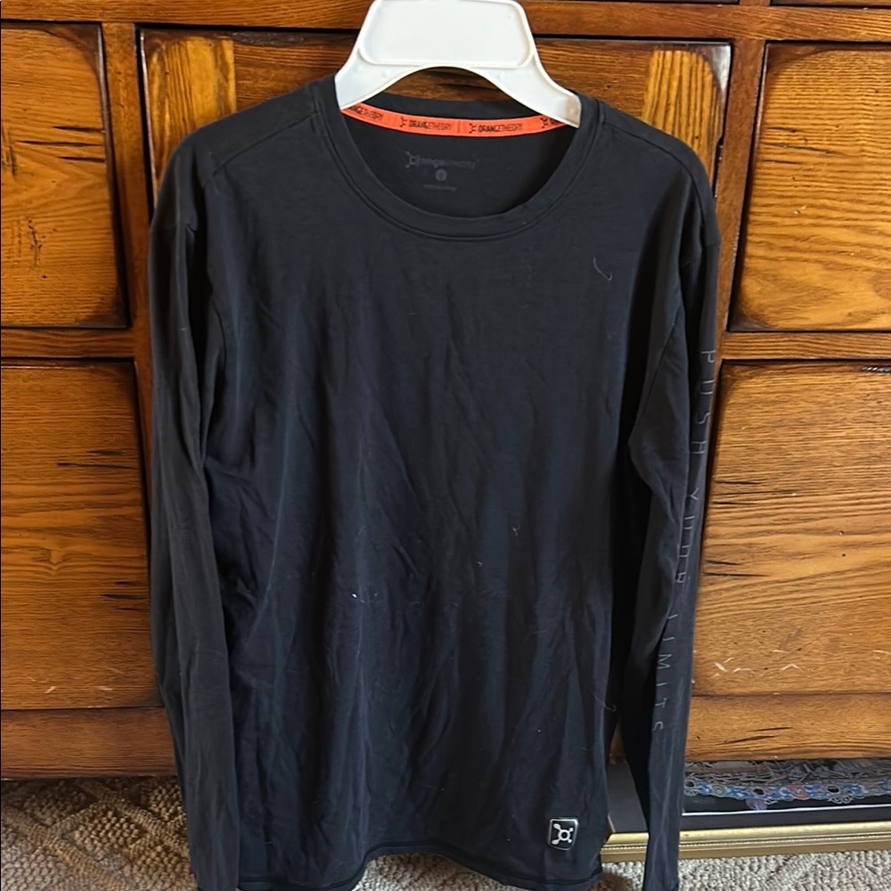 Black Long Sleeve Men's Shirt